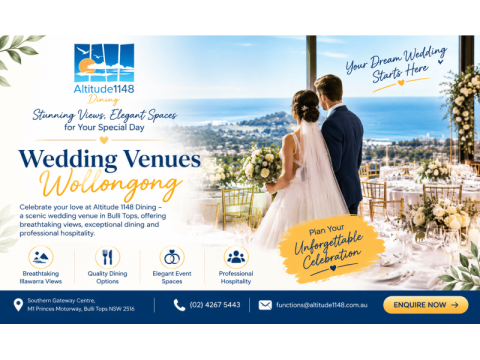 Celebrate Your Love at Wollongong Wedding Venues