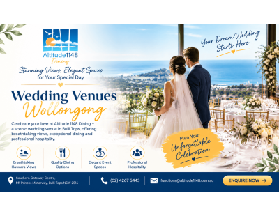 Celebrate Your Love at Wollongong Wedding Venues