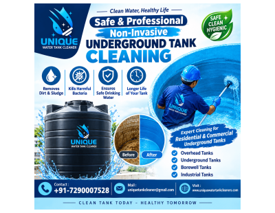 Safe & Professional Non-Invasive Underground Tank Cleaning