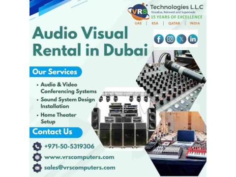 What Equipment Comes With Audio Visual Rental in Dubai?