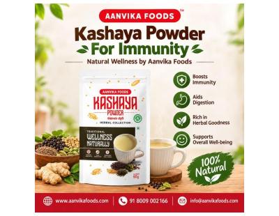 Kashaya Powder For Immunity – Natural Wellness by Aanvika Foods