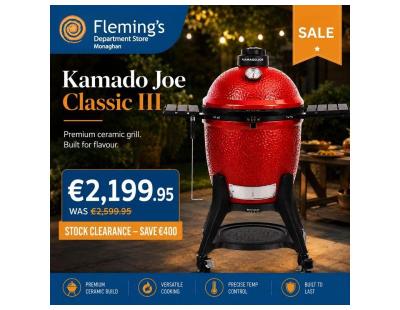 Kamado Joe Classic II & III Grills – Display Model Clearance, Monaghan