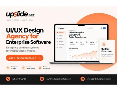 UI/UX Design Agency for Enterprise Software | Upslide Design Studio