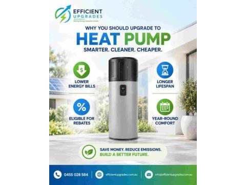 Upgrade to a Heat Pump Hot Water System