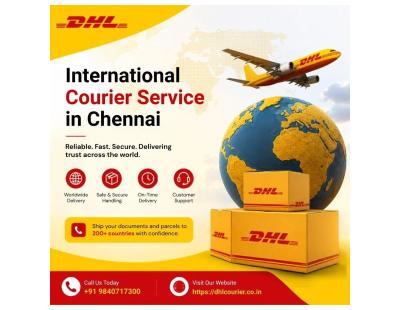 DHL Courier in Chennai – Send Documents and Parcels Safely