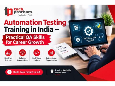 Automation Testing Training in India – Practical QA Skills for Career Growth