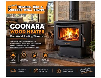 Coonara Wood Heater Range for Cosy Australian Living
