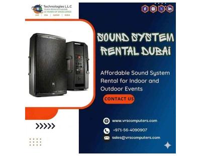 Which Events Need Sound System Rental Dubai Services?