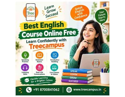 Free English Learning Course – Learn Speaking, Grammar & Vocabulary