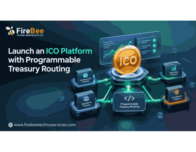 Launch an ICO Platform with Programmable Treasury Routing