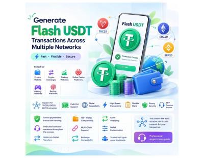 Generate Temporary USDT Transactions Across Multiple Networks