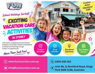 Fun & Engaging Vacation Care Activities in Sydney