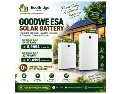 GOODWE ESA SOLAR BATTERY – FROM $8,999