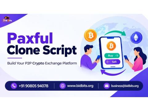 Custom Paxful Clone Script with P2P Trading