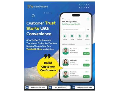 Launch a Feature-Rich TaskRabbit Clone with SpotnRides