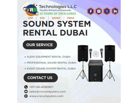 What Are the Benefits of Sound System Rental Dubai?