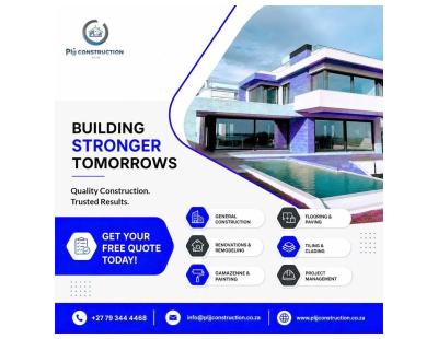 Professional Construction Company in South Africa