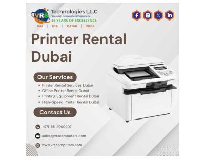 How Does Printer Rental Dubai Support Business Events?
