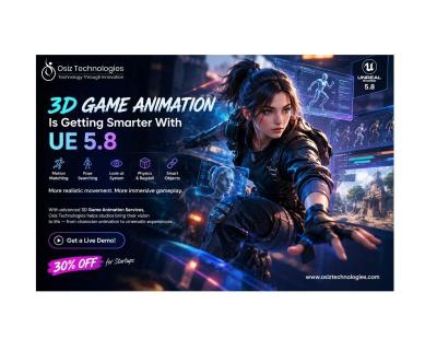 3D Game Animation Is Getting Smarter With UE 5.8