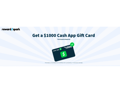 7-Get $1000 on Your CashApp to Spend!
