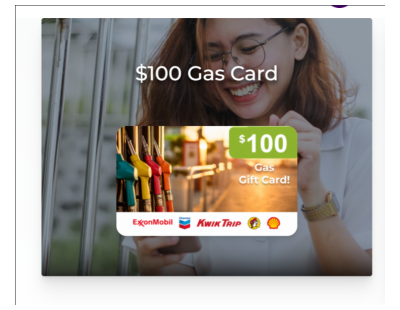 Get $100 to Spend on Gas!