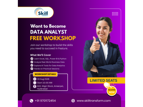 Become a Job-Ready Data Analyst with AI - Pay After Placement