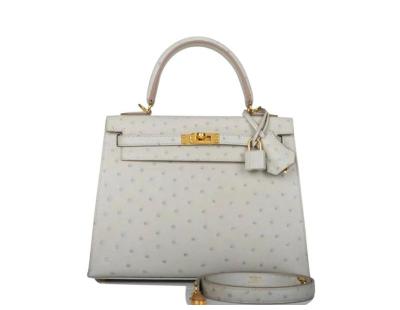 HERMES Kelly 25cm Bag Gris