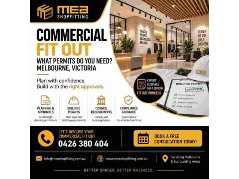 MEA Shopfitting – Commercial Fit Out Melbourne: Know Your Permits Before You Build