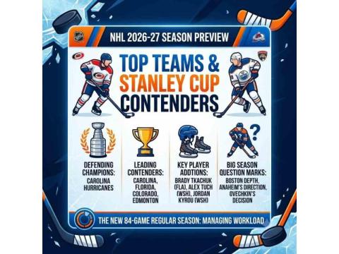 NHL 2026-27 Season Preview: Contenders, Roster Moves, and Key Storylines
