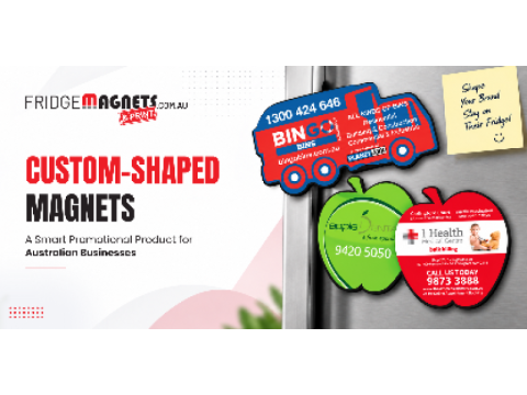 Custom Shaped Magnets for Australian Businesses