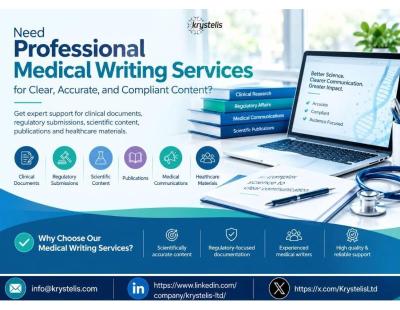Need Professional Medical Writing Services for Clear, Accurate, and Compliant Content?