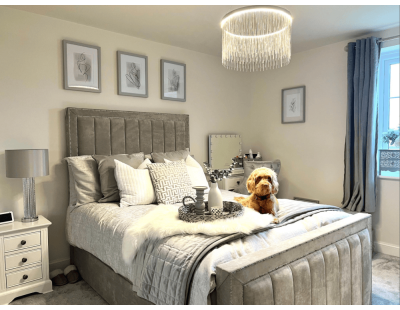 Beaded Strip Bed