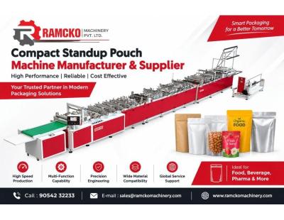 Compact Standup Pouch Machine Manufacturer & Supplier | Ramcko Machinery