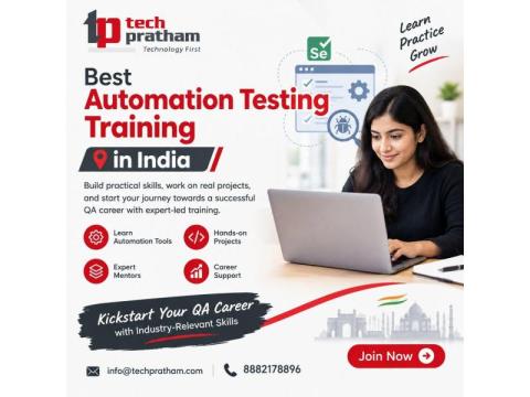 Best Automation testing training in india