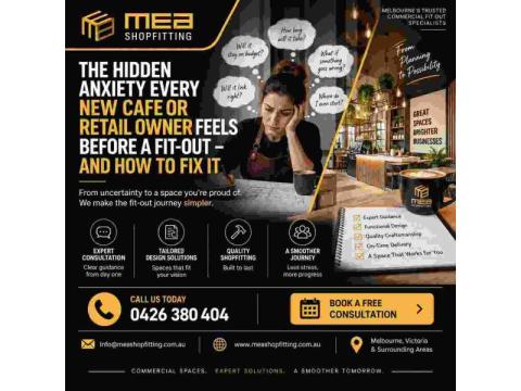 MEA Shopfitting – From Fit-Out Anxiety to a Space You're Proud Of