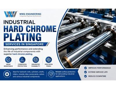 Industrial Hard Chrome Plating Services in Singapore
