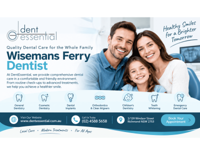 Wisemans Ferry Dentist – Complete Dental Care at DentEssential