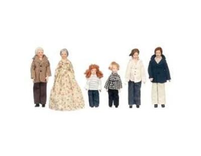Buy Miniature Dollhouse Dolls for Detailed Miniature Homes
