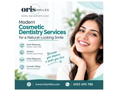 Modern Cosmetic Dentistry Services for a Natural-Looking Smile