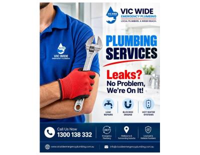 Plumbing Services in Melbourne | Vic Wide Emergency Plumbing