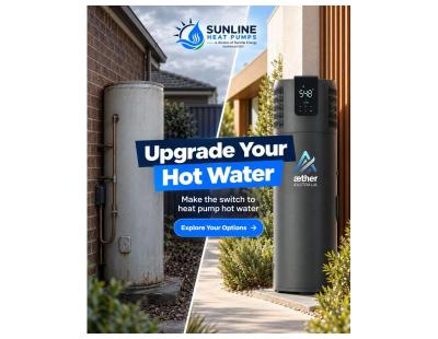 AetherCore 220L Energy-Efficient Heat Pump Hot Water System