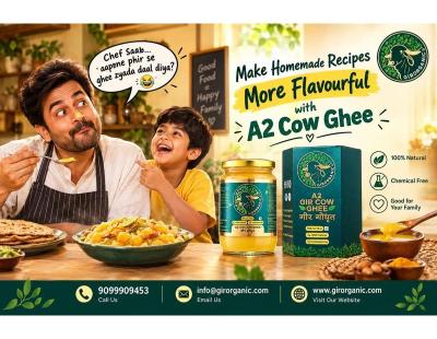Make Homemade Recipes More Flavourful with A2 Cow Ghee