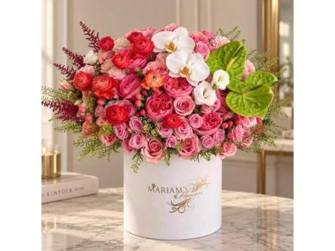 Shop Pink Flowers Bouquet for Special Moments - Mariam’s Flowers