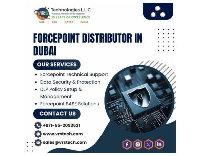 What Does a Forcepoint Distributor in Dubai Offer Businesses?