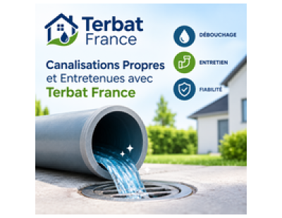 Canalisations Propres et Entretenues avec Terbat France