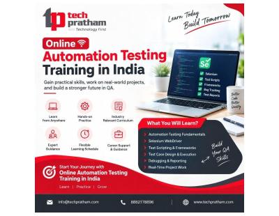 Online Automation testing training in india