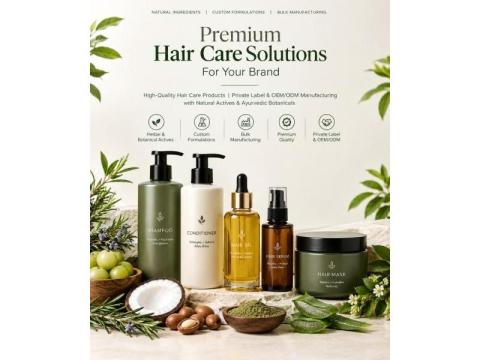 Hair Care Products Manufacturer & Private Label Supplier in India
