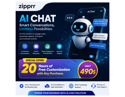Chatbot Giving Wrong Answers? Zipprr AI Chat, $490