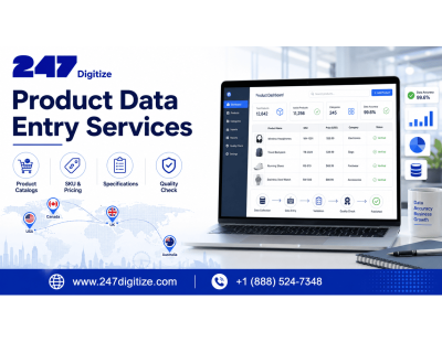 Product Data Entry Services for Organized Ecommerce Catalogs