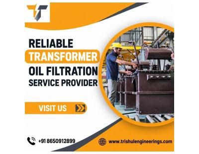 Reliable Transformer Oil Filtration Service Provider